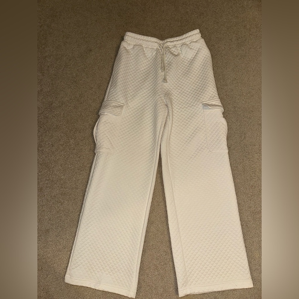 Off-White Quilted Cargo Pants